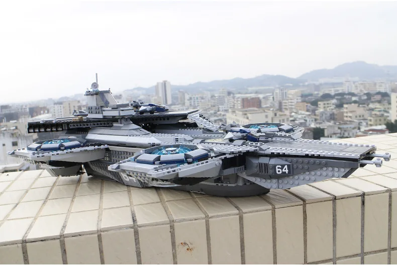 H& HXY SY1189 2996 шт. Супер Герои Helicarr marvel щит Helicarrier 76042 07043 Модели Строительные наборы блоки кирпичи игрушки