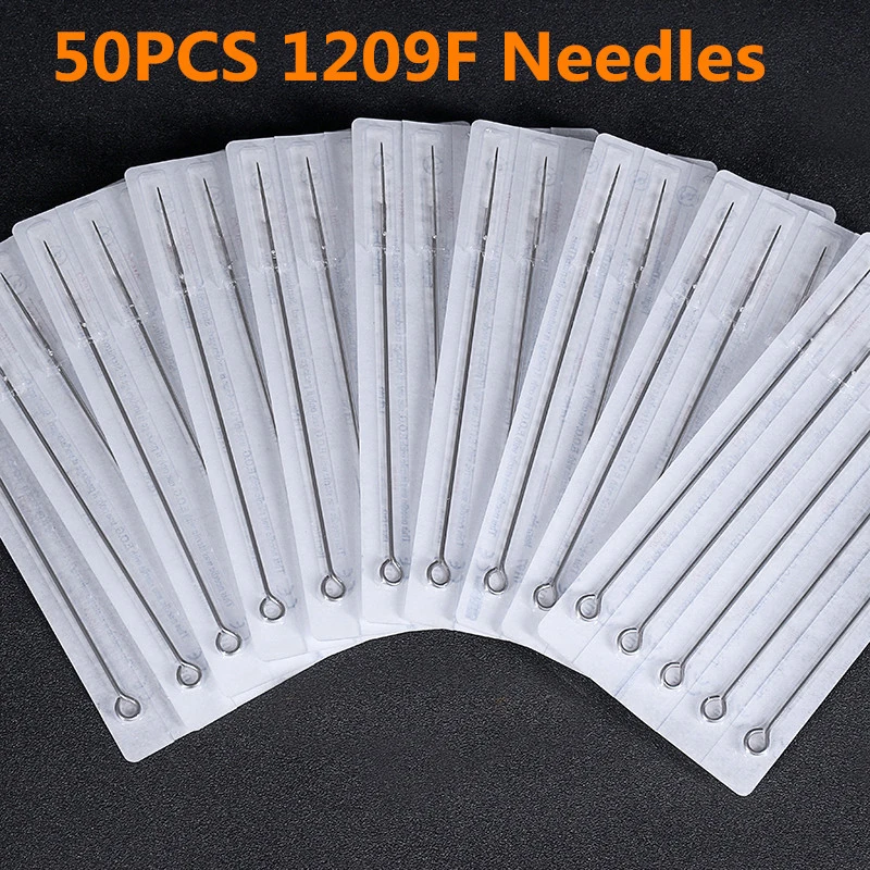 

Sterilize Tattoo Needles Best Sale 50 Pcs 9F Disposable Sterile Tattoo Needles for Tattoo Supply Artist tattoo supply