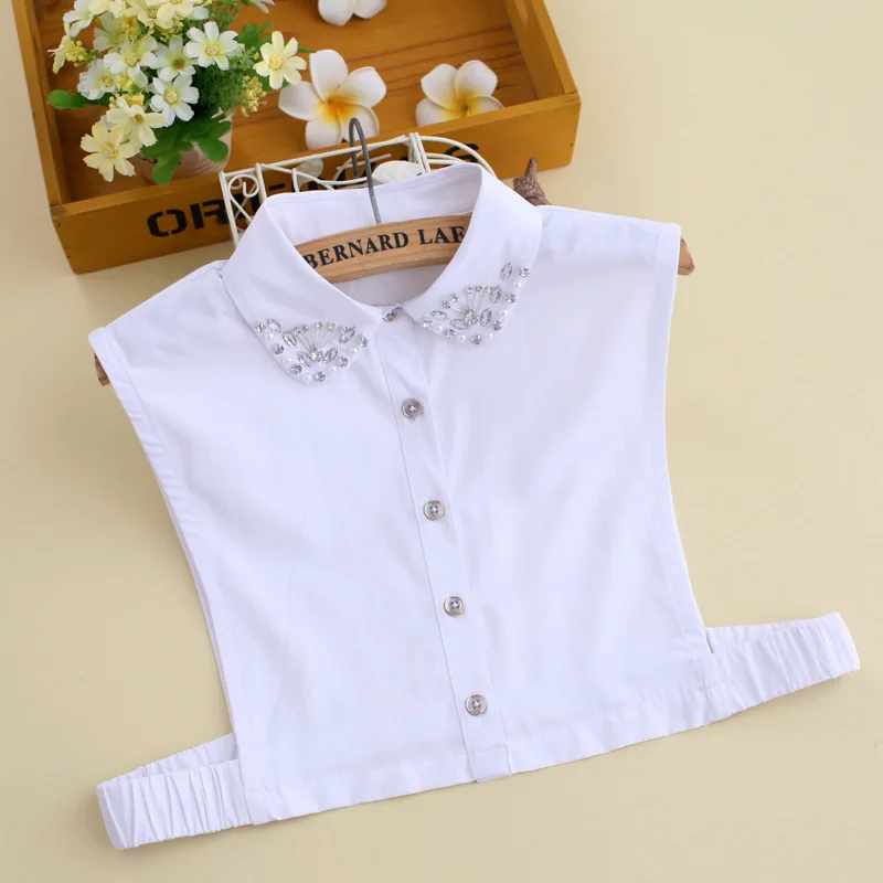 

2019 Free Shipping Shirt Embroidered False Collar Detachable Collars