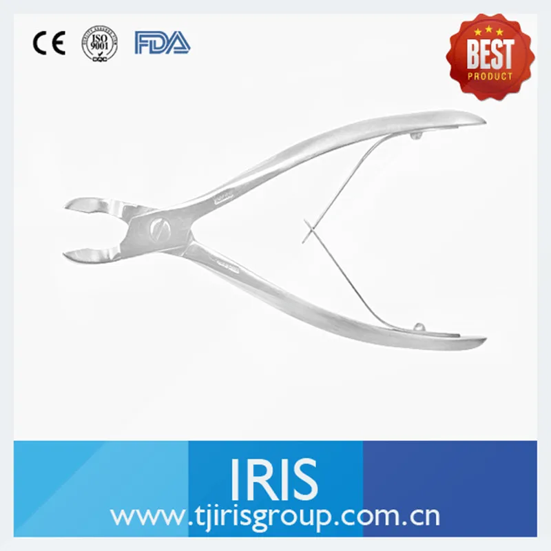 2 Pieces Bone Rongeur Forceps Dental Surgical Tool for Dental Laboratory