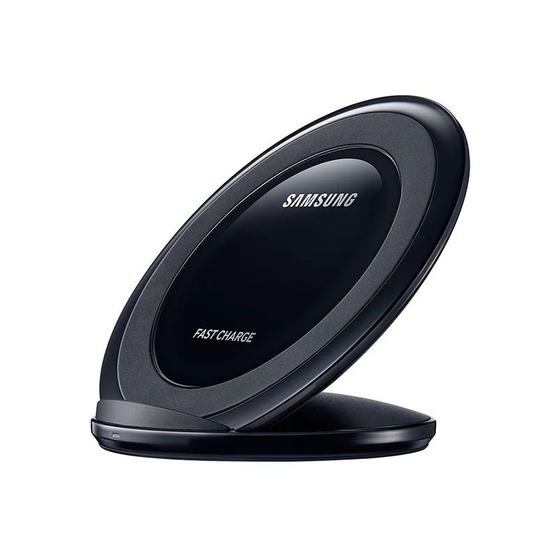 Оригинальное Беспроводное зарядное устройство samsung Quick Charge для iPhone X XR XS 8 Galaxy S9 S10 S8 Plus S7 S6 edge Note 9 8 подставка