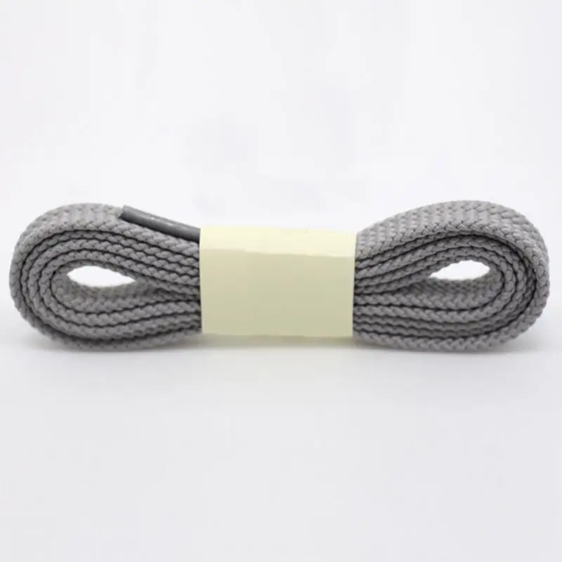 1 пара шнурков из полиэстера на толстой плоской подошве Широкая Спортивная