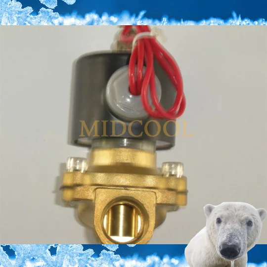 De agua valvula Boutique ac 220V 2W160-15 1/2 &quotНормально закрытый электромагнитный клапан для