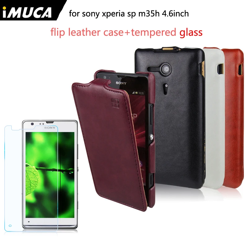 IMUCA чехол для Sony Xperia SP M35h C5302 C5303 C5306 водонепроницаемые чехлы крышка Искусственная