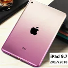 Ультратонкий чехол для планшета для iPad 2017 2018 9.7 Чехол Suger Rainbow мягкий TPU A1822 A1893 чехол для iPad 2017 2018 9,7 TPU чехол