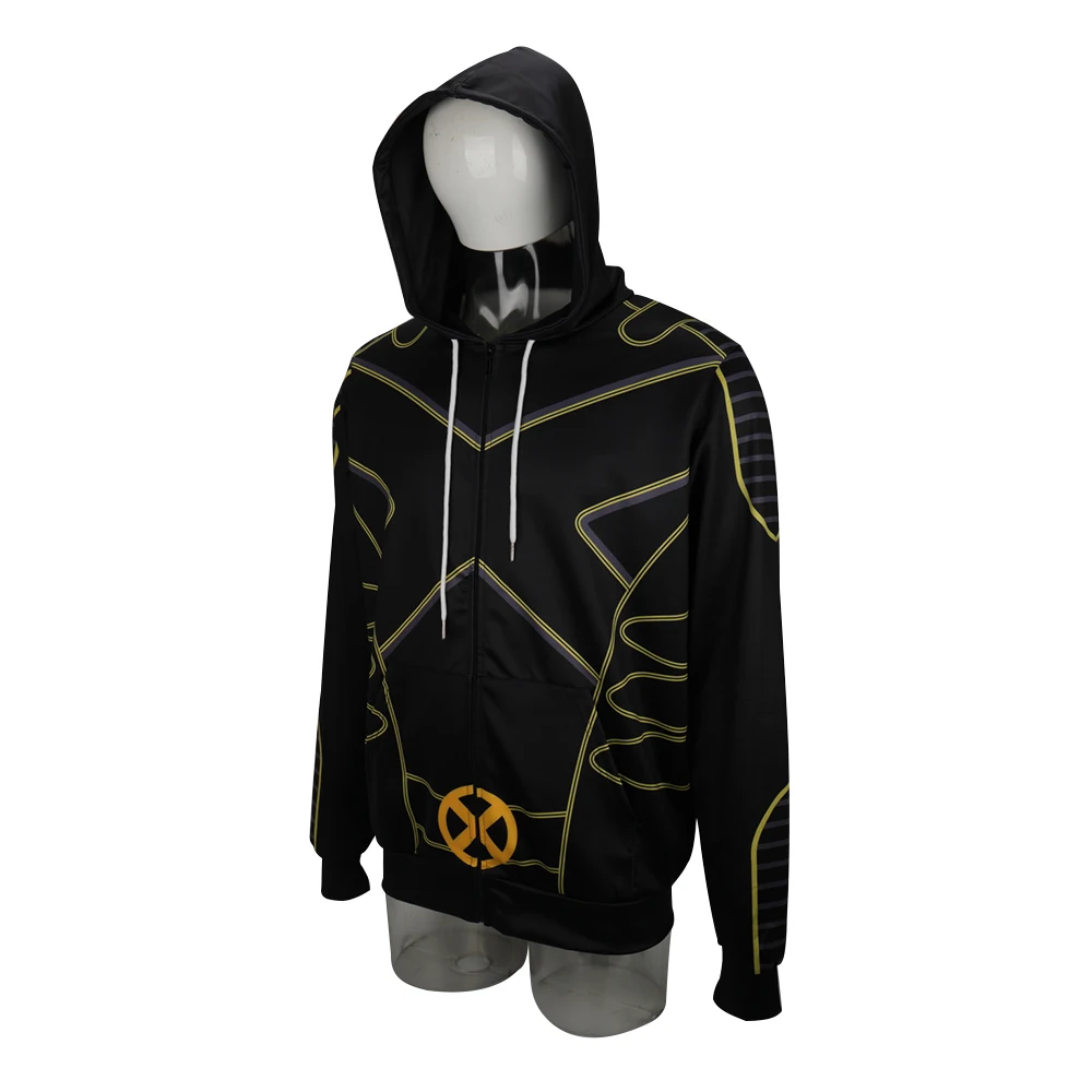 New X-Men The Gifted Hoodies Cosplay Costume Men Adult Jacket Sweatershirts Man Outfit Coat DC Movies Halloween Party Prop | Тематическая