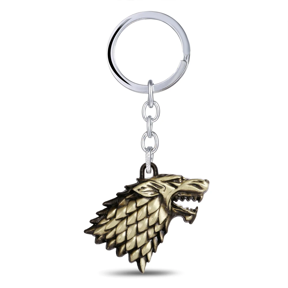 Брелок для ключей с изображением Баратеона тагариена Ланнистера Старка|game of thrones