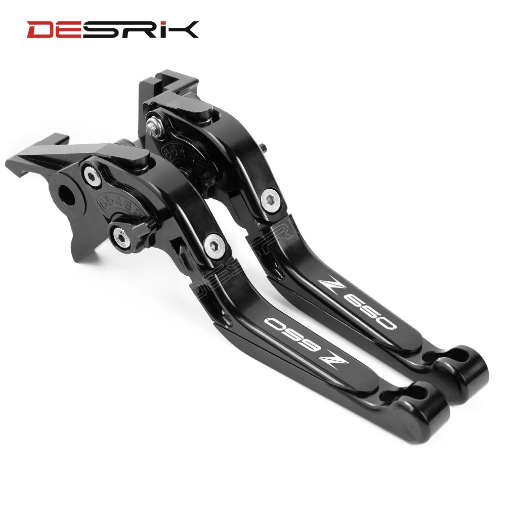

DESRIK For Kawasaki Z650 Z-650 Z 650 2017 2018 2019 Accessories Motorcycle Adjustable Folding Extendable Brake Clutch Levers