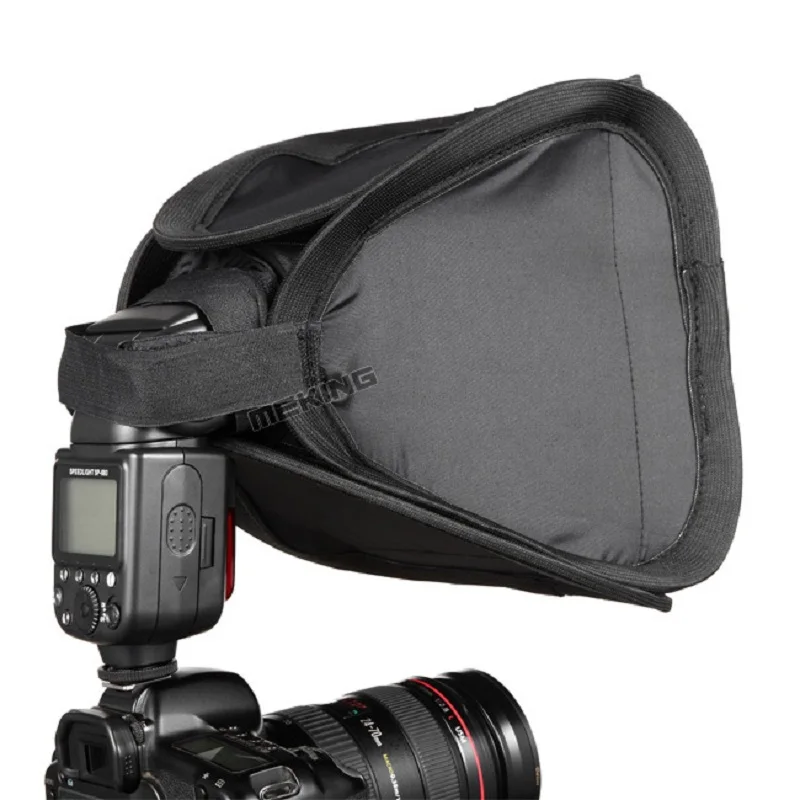 Selens 23 см мини софтбокс рассеиватель для вспышки SpeedLight складной DSLR камеры