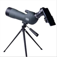 brand gomu 20 60x60 hd zoom high quality precision spotting scope telescope tripod connection mobile phone adapter bird watching