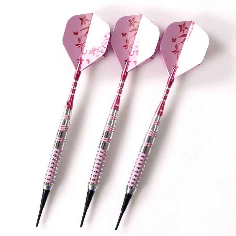 Professional CUESOUL Darts 17g Pink Soft Electronic Tip With Aluminum Alloy Shaft | Спорт и развлечения