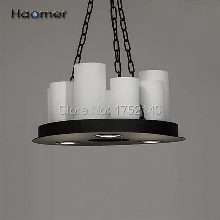 Красивая круглая светодиодный ная люстра длиной 50 см форма подсвечника. 8 E27 3