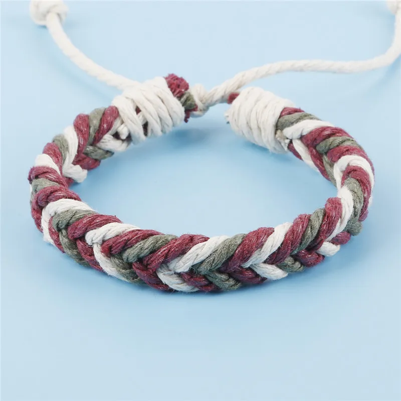 2019 Модный популярный красный/синий/темно зеленый регулируемый браслет