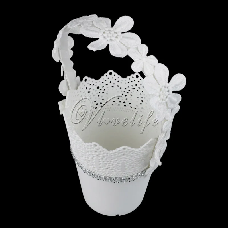 1 шт. корзина для хранения цветочных горшков подвесная пластмассовая с цветами