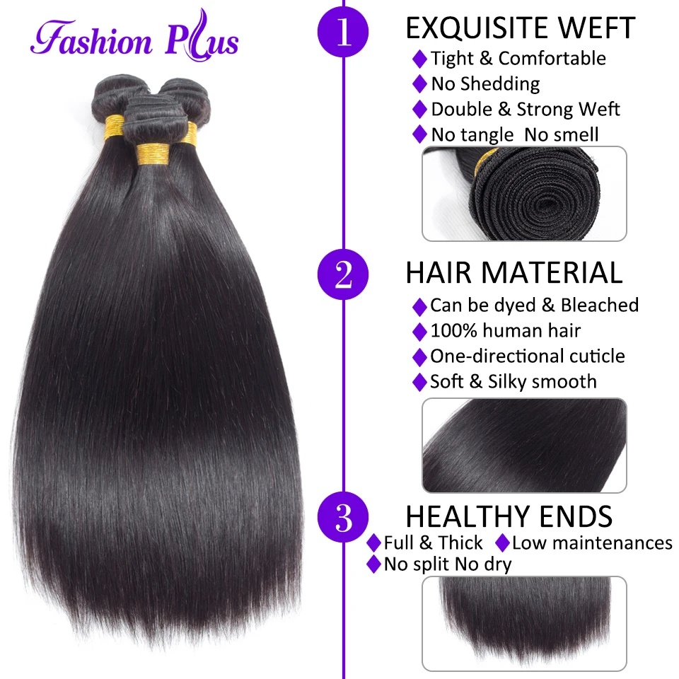 Мода плюс 4 пучка предложения перуанские прямые волосы пучок s человеческие для