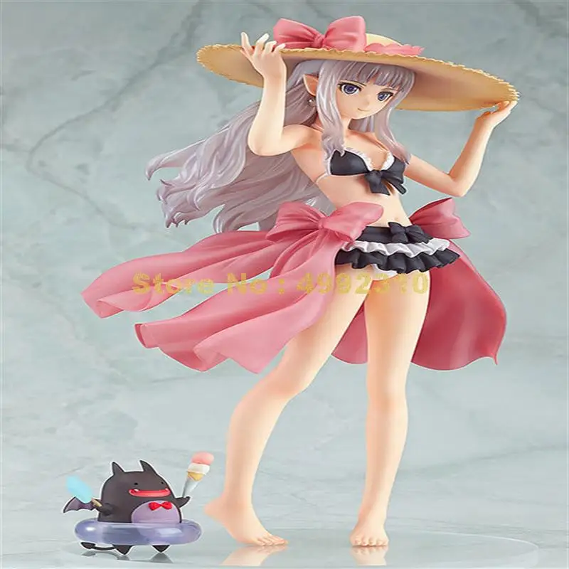 Аниме shining hearts melty swimsuit ver. 1/7 ПВХ роспись фигурку Модель Коллекция сексуальная