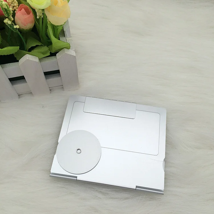 Вечный Календари мини алюминиевый сплав Стенд Настольные календари Office для