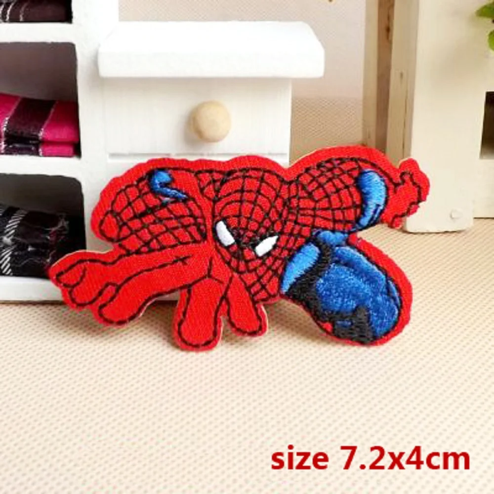 Персонализированные нашивки вышитые железные на патчи комиксы куртка патч