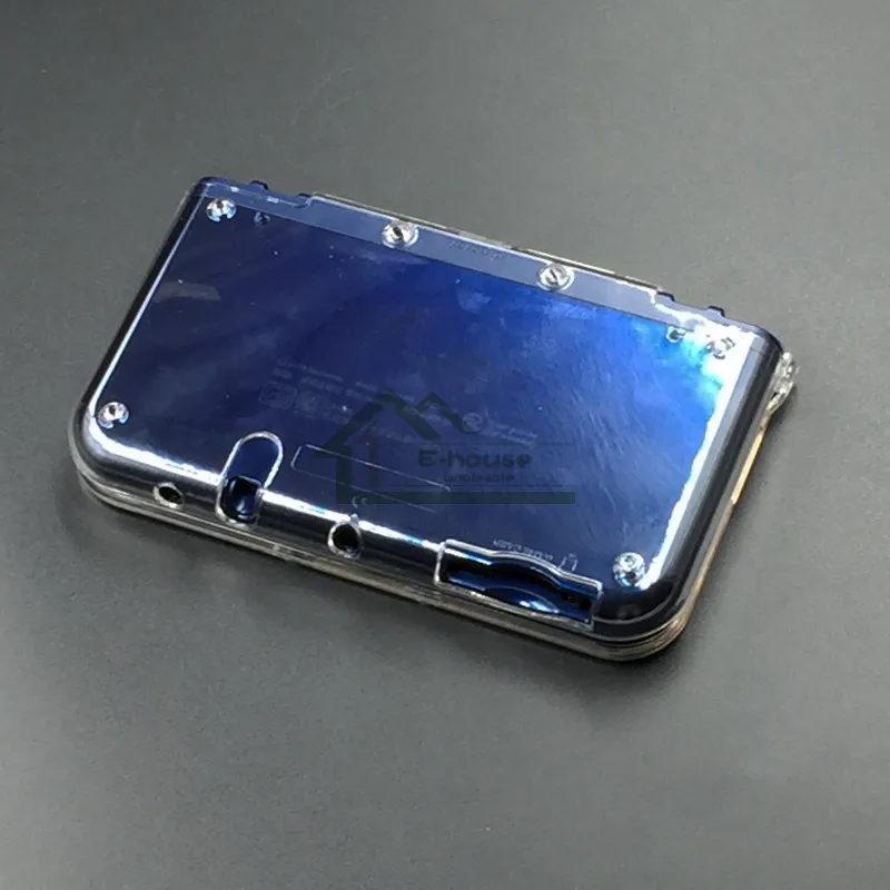 Прозрачный жесткий защитный чехол E-house для Nintendo 3DS XL прозрачный нового LL |