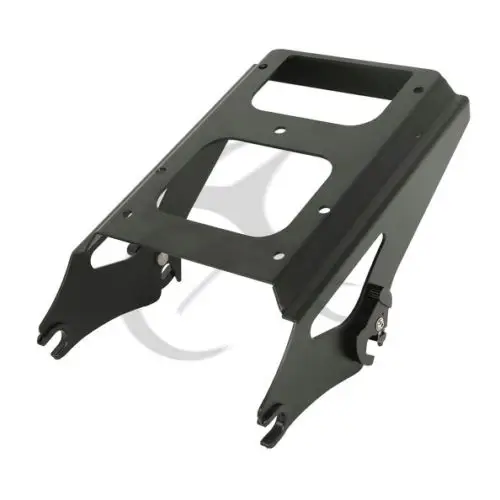 Black Мотоцикл съемный два вверх тур пакет Монтажная стойка для Harley Touring Street Glide Road King Electra Glide 2009-2013 - Название цвета: Black