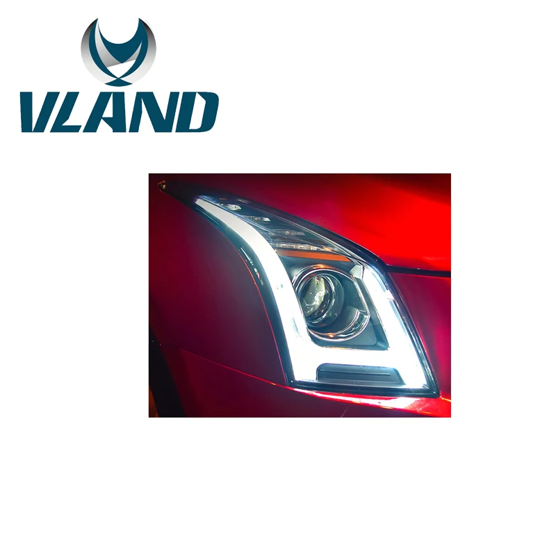 VLAND завод для автомобильных головных ламп Cadillac Atsl светодиодные фары DRL H7