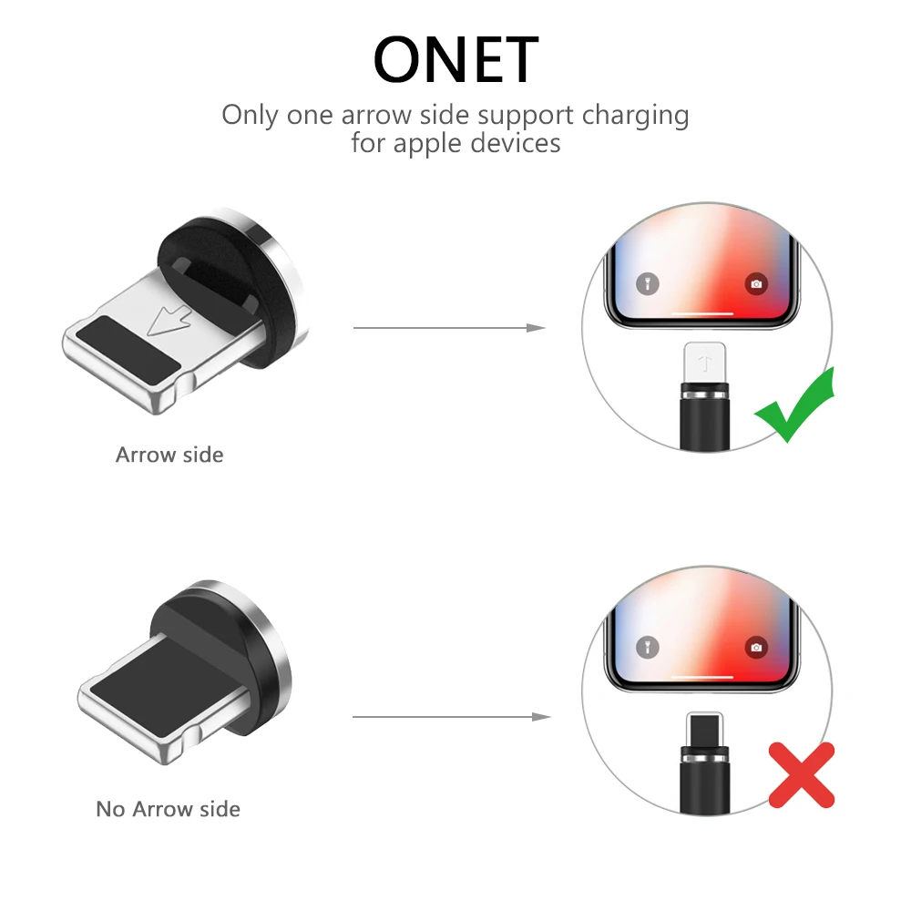 5 шт./цельный Магнитный usb-кабель для зарядки iPhone, samsung, Xiaomi, huawei, для всех смартфонов IOS type-C, микро-usb штекер, кабели, зарядное устройство