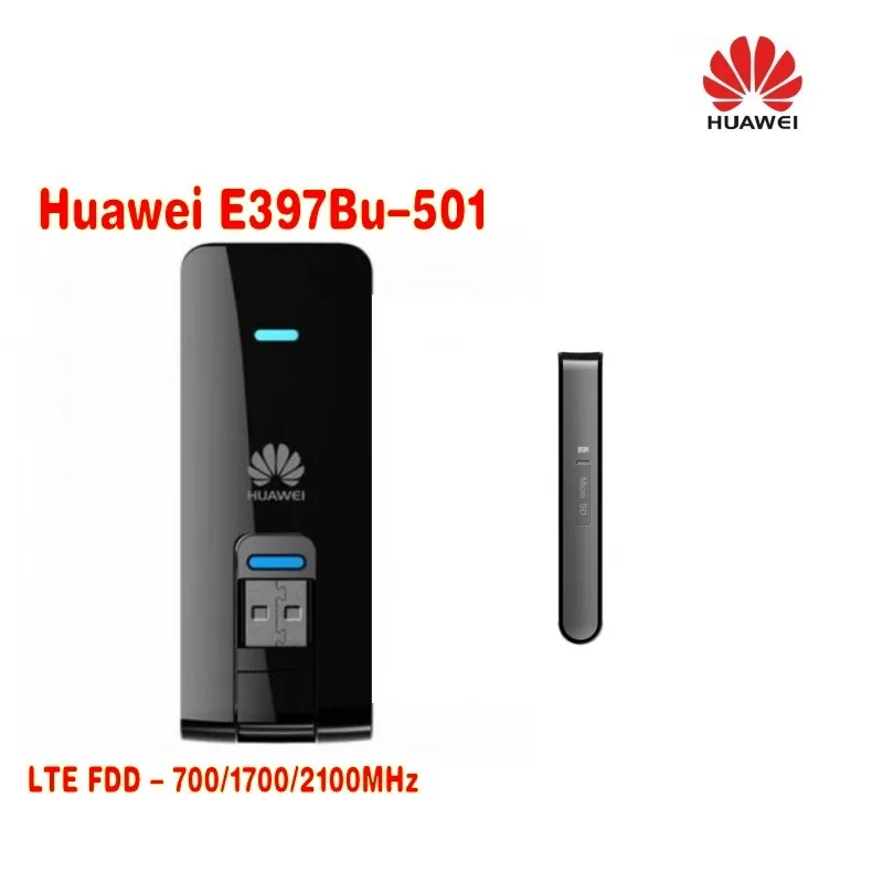 Unlock LTE FDD 700 1700MHZ 100mbps 4G USB Modem Huawei E397bu-501