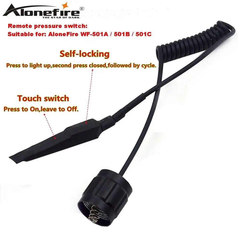 AloneFire Интеллектуальный дистанционный переключатель давления/контроллер лампы