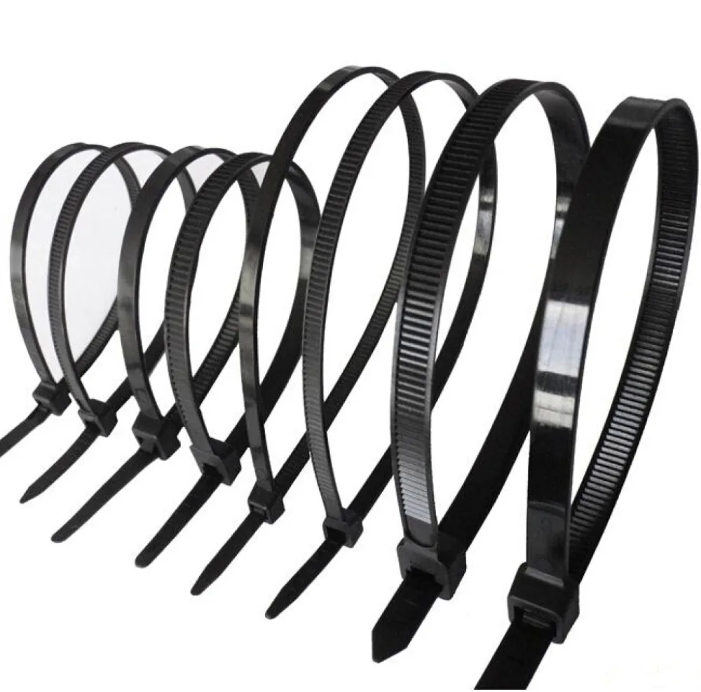 200x3 мм нейлоновые самоблокирующиеся кабельные стяжки стяжки|self locking cables ties|zip tieswire