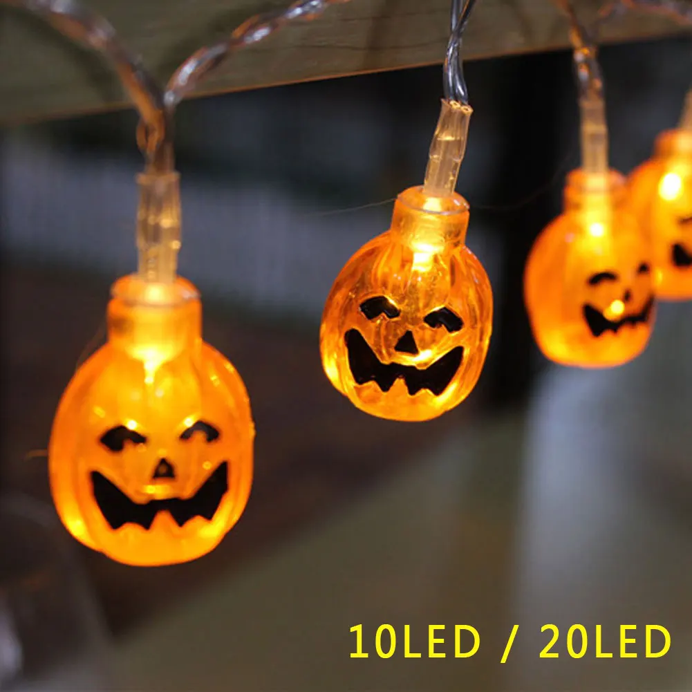 

Battery Operated Halloween Pumpkin LED Fairy String Light Lamp Indoor Outdoor Holiday Party Decor 10Led/20Led Z9