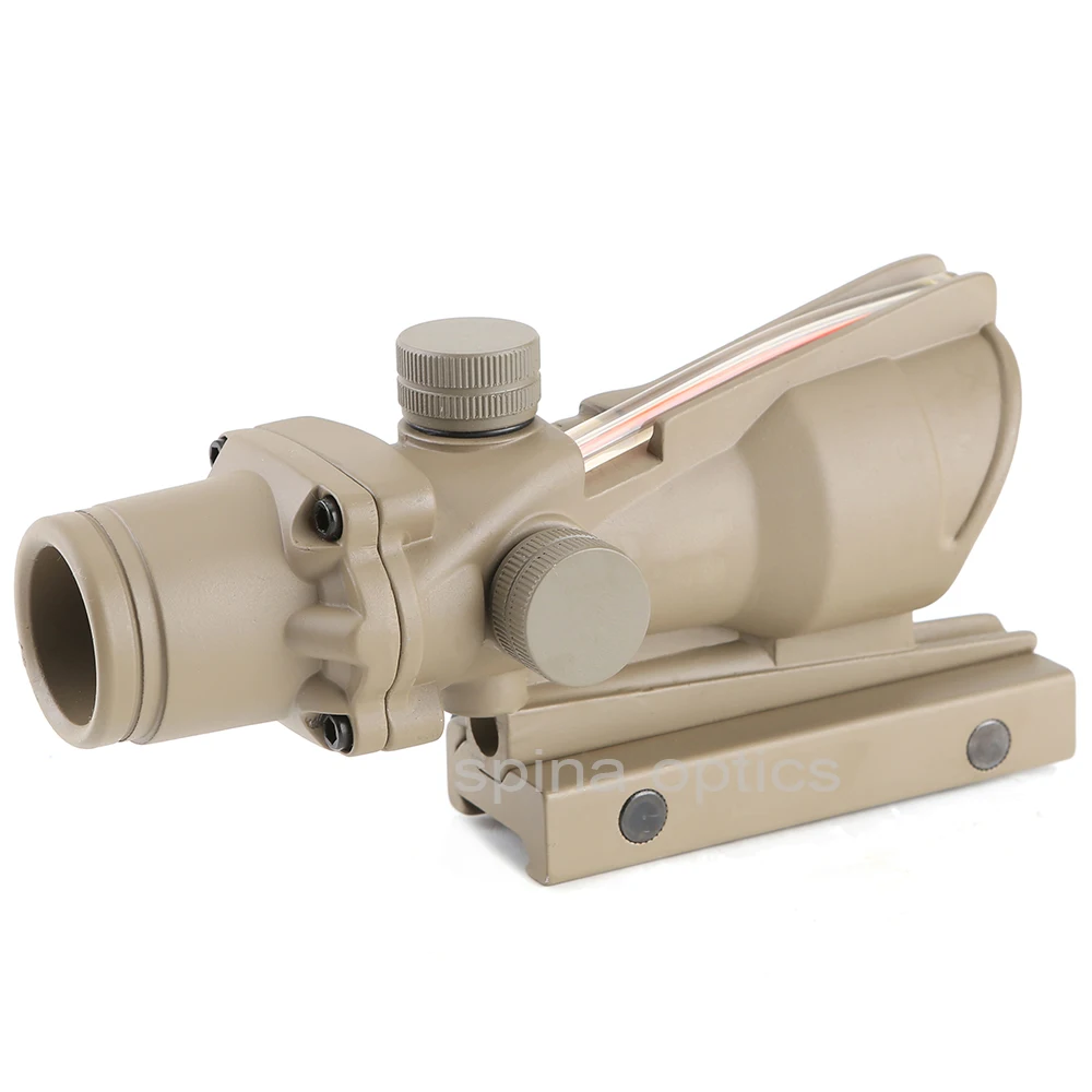 Охотничий Оптический Прицел ACOG 1X32 тактический оптический прицел с зеленой
