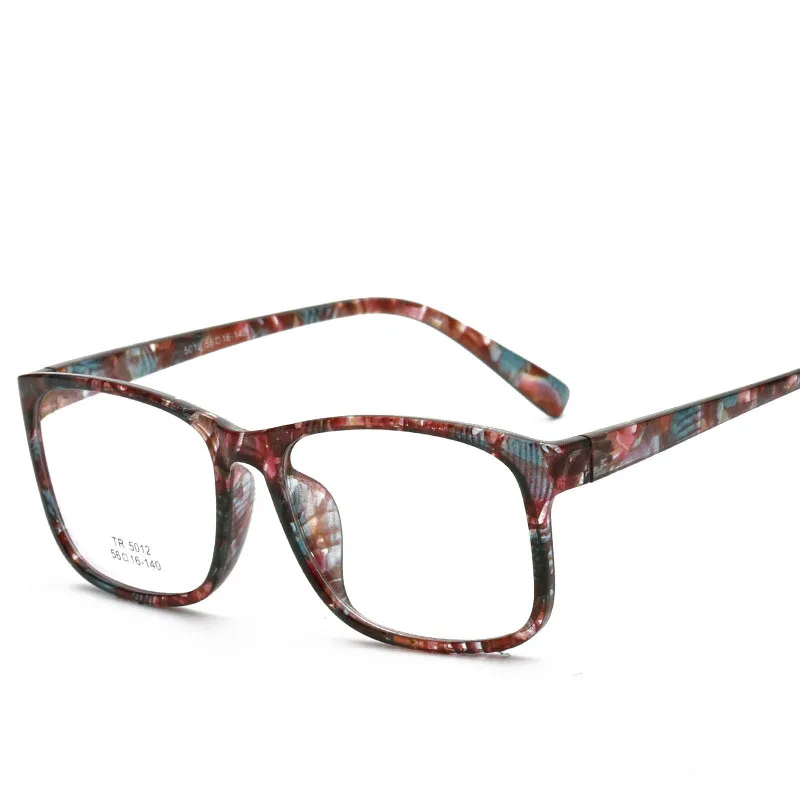 News Men TR90 Square Eyeglasses Male Eye Glasses optical Frame Eyewear women Vintage Myopia spectacle glasses oculos | Аксессуары для