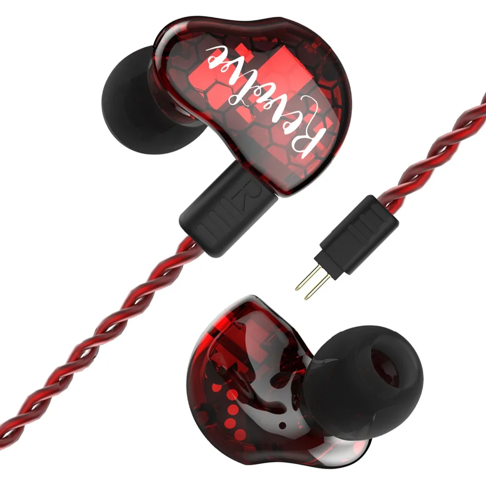 Наушники Newst Revonext RX8S 1DD + 2BA Hybrid In Ear HIFI DJ Monito для бега спортивные наушники с