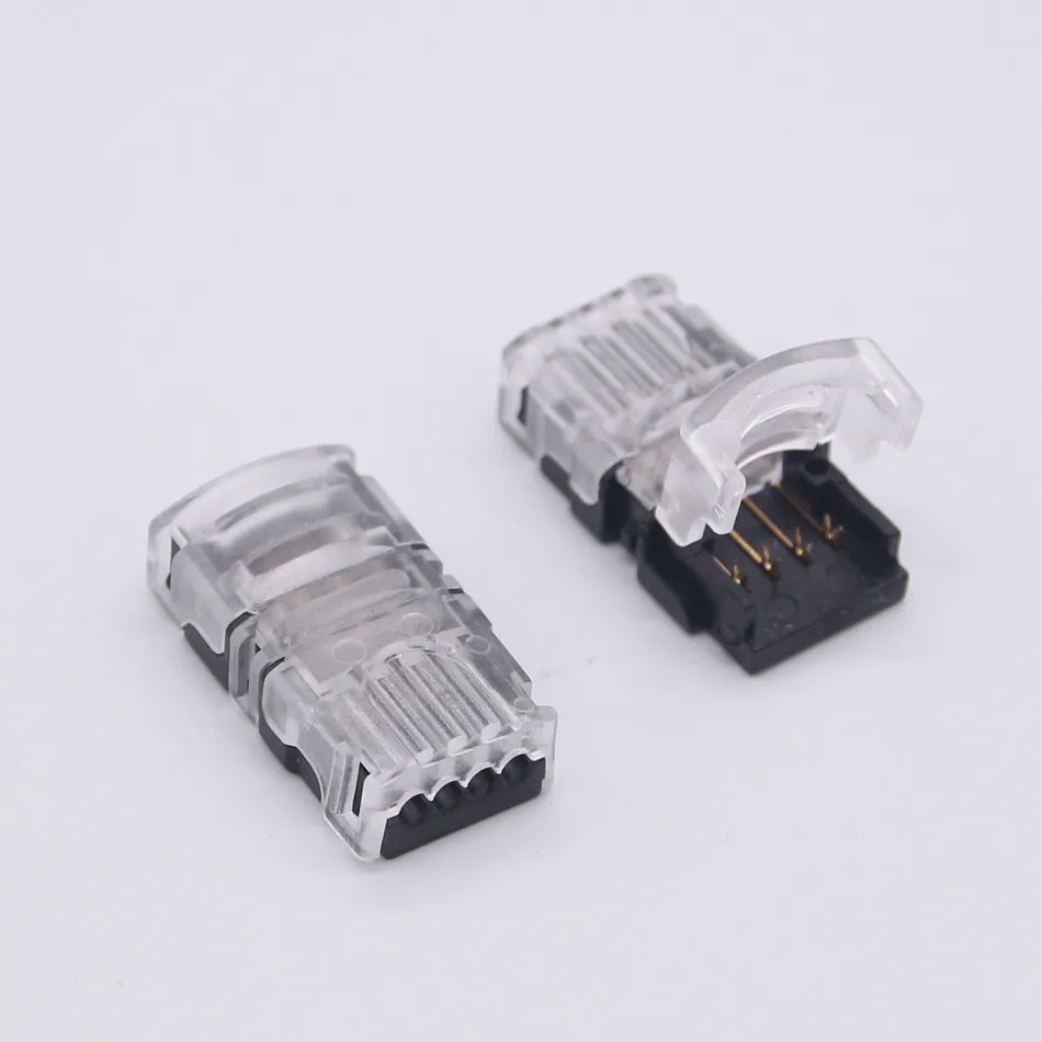 BEILAI 5 шт 4pin 10 мм RGB провод разъема светодиода Разъем бесплатная сварка для SMD 5050