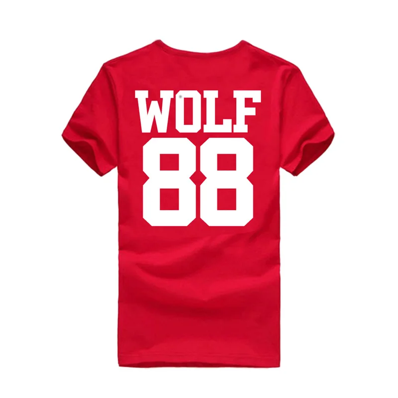 KPOP EXO XOXO KISS & HUG первый год выпуска волк 88 KRIS XIU MIN LU HAN CHEN TAO D.O. Футболка с коротким