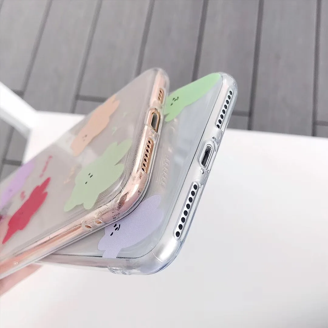 INS Корея милый карамельный медведь чехол для телефона iphone Xs MAX XR X 6 6s 7 8 plus Супер