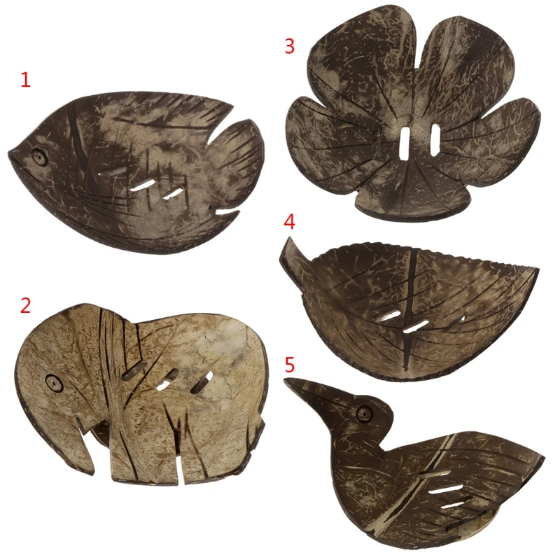 1 шт. креативная ручная работа натуральная Кокосовая раковина для ванной