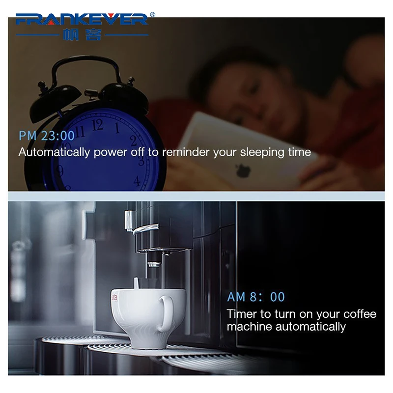 FRANKEVER Wi Fi Smart Plug Выход ЕС разъем функция времени беспроводной Дистанционное