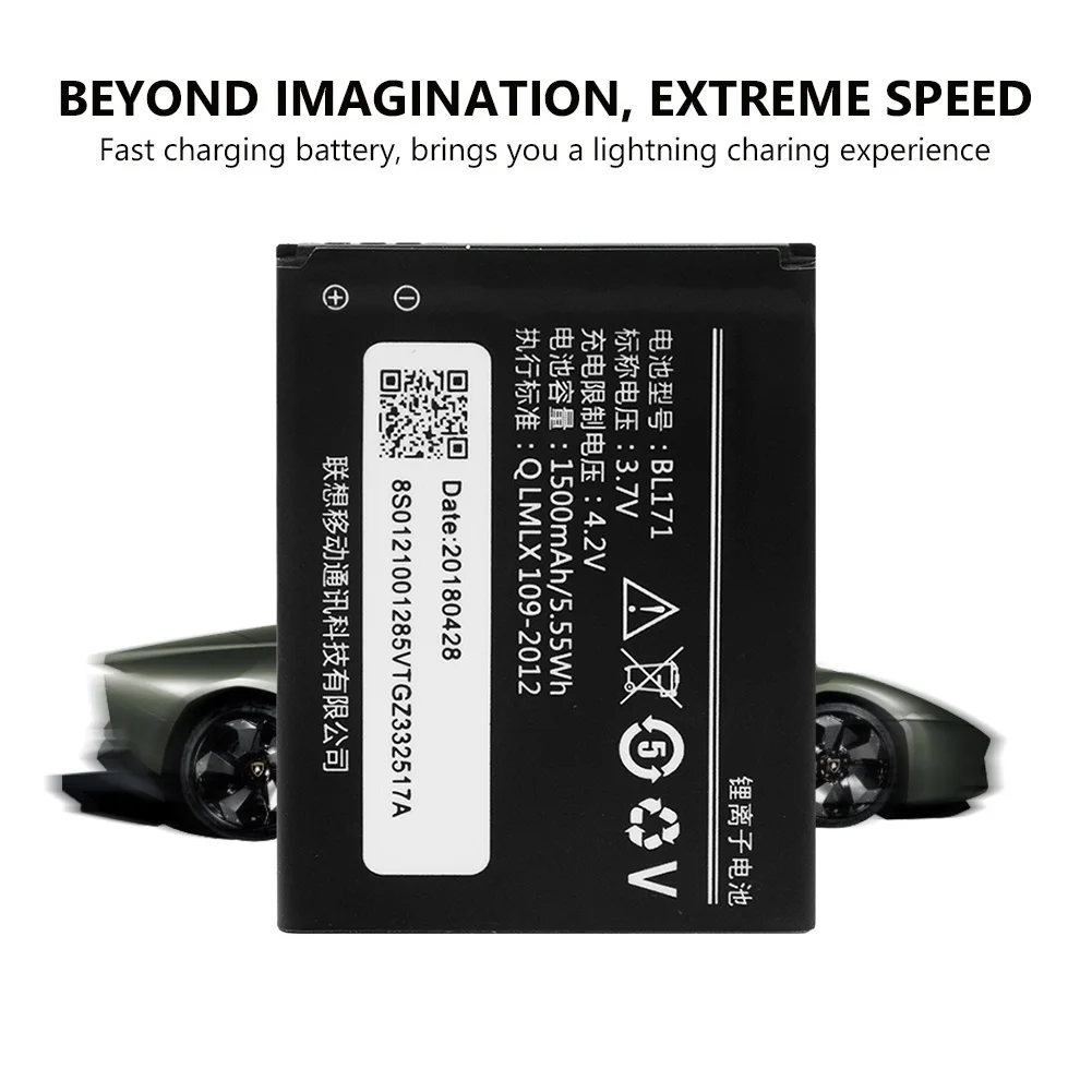 1500 мАч батарея для телефона BL171 lenovo A319 A356 A368 A370E A376 A390 A390T аккумуляторная высокая