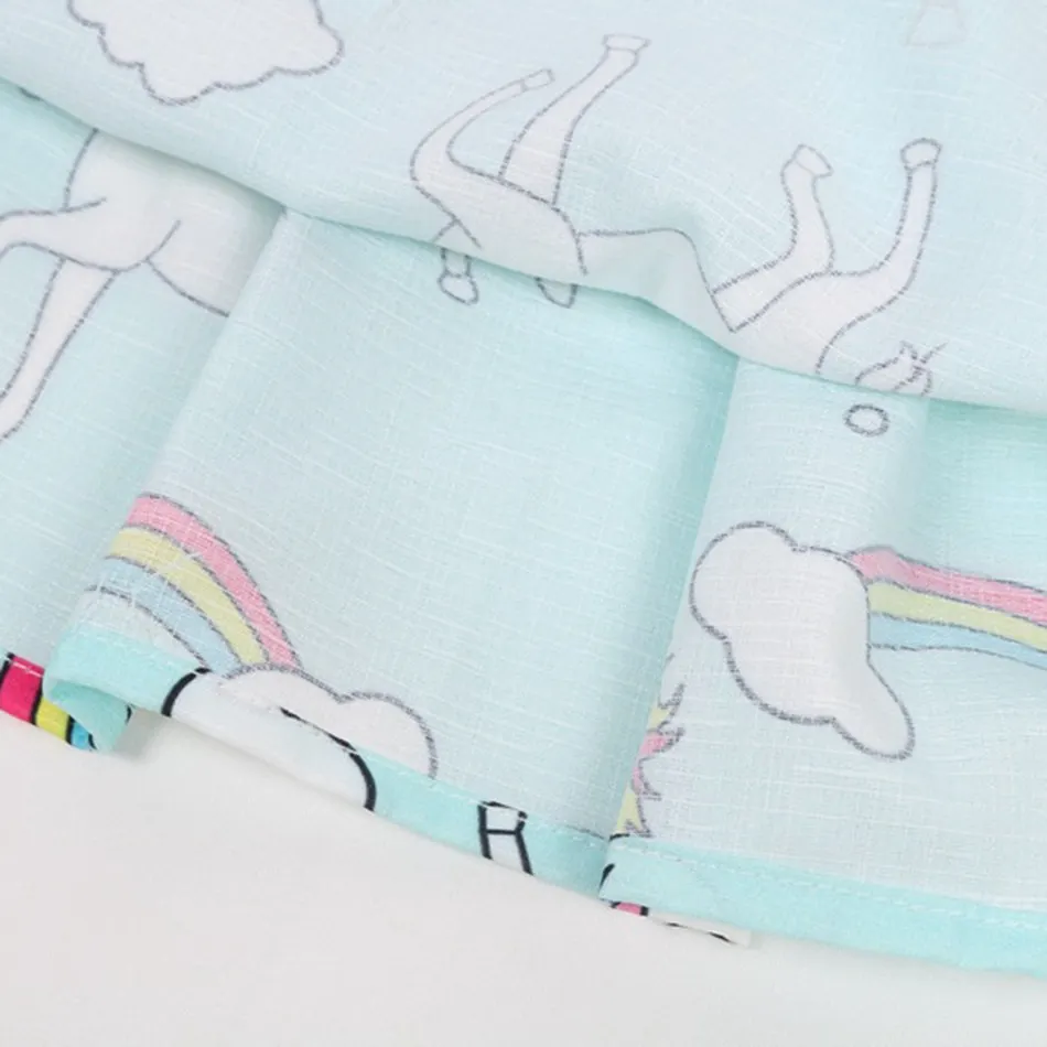 Baby Girls Backless Dress Children Unicorn Flared Elegant Party Gown Kids Girl Summer Unicornio Princess Birthday Outfit Clothes | Детская