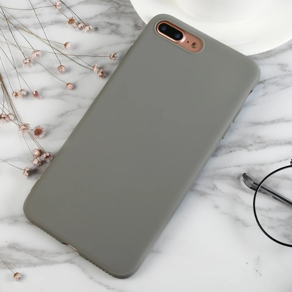 Чехол карамельного серого цвета для телефона Iphone 5 матовый однотонный чехол с