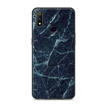 A7 Для OPPO Realme 3 pro силиконовый бампер Real me 3 pro 3pro чехол мягкий TPU дерево камень Стиль задняя крышка Realme 3 pro чехол для телефона s - Цвет: A7