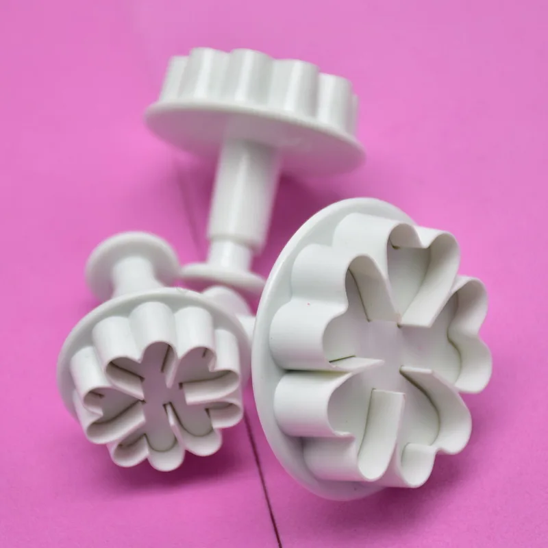 1 Набор цветов цветок сливы печенье помадки формы резаки фоторезаки для торта