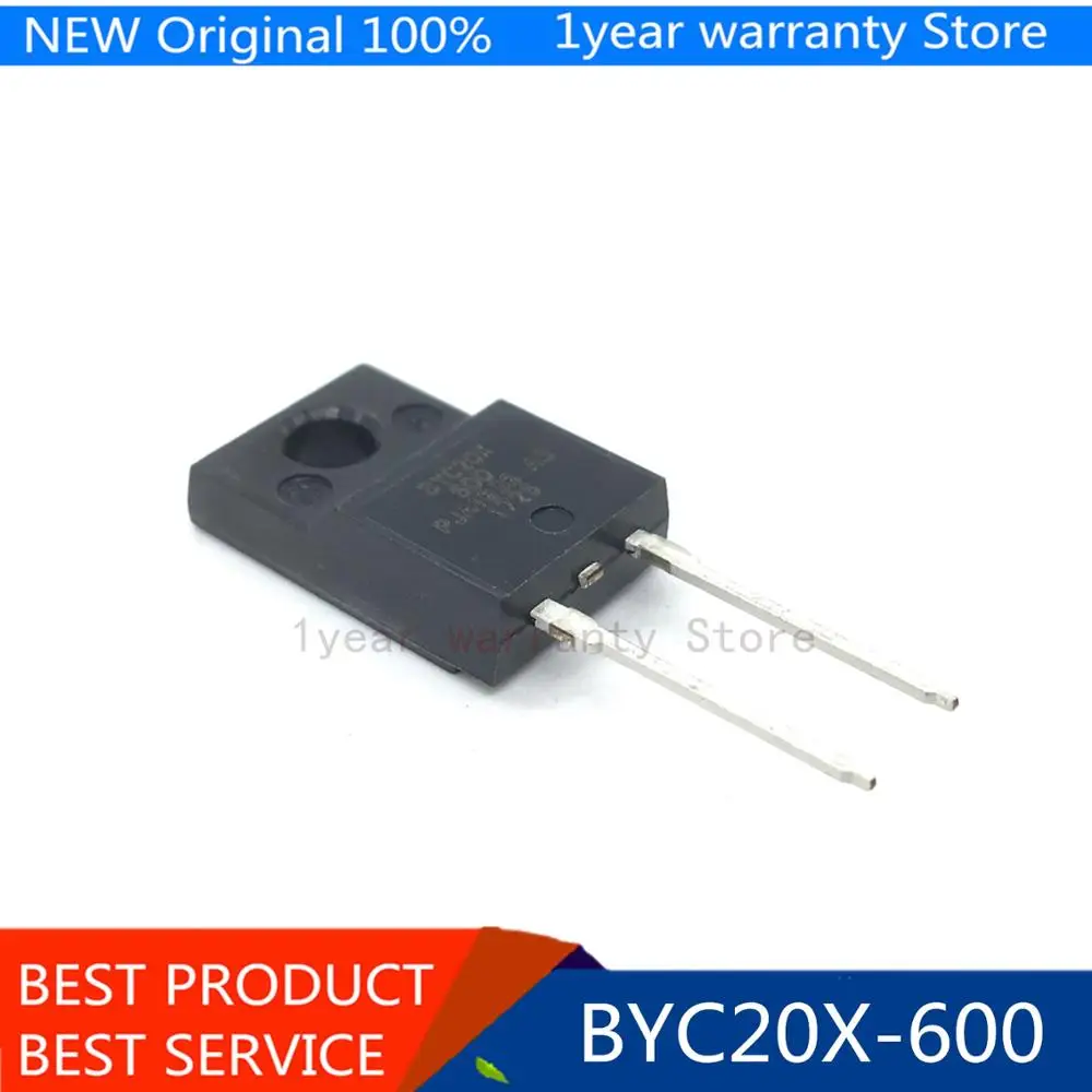 100% новый импортный оригинальный BYC20X 600 BYC20X600 TO 220 быстрое восстановление диода 20A