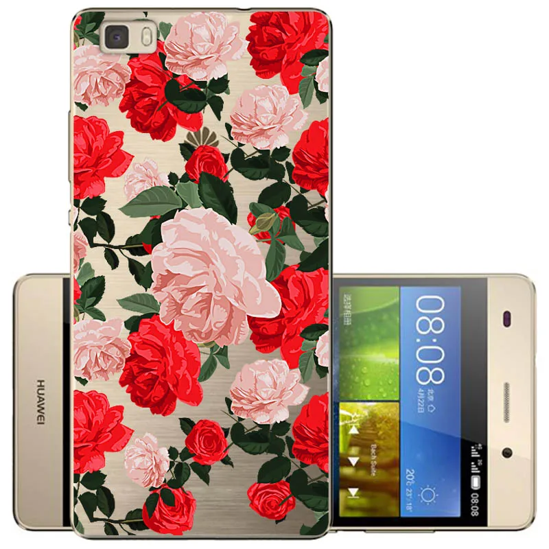 CROWNPRO прозрачный чехол TPU для huawei P8 Lite чехол s силиконовый 5," для huawei P 8 Lite силиконовый чехол мягкий P8lite для телефона