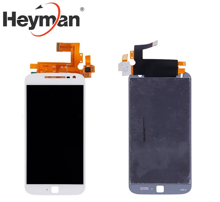 ЖК дисплей Heyman для Motorola Moto G4 Plus XT1644 XT1642 с сенсорным экраном дигитайзер стекло