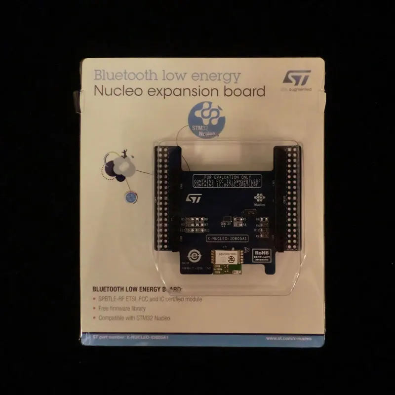 1 шт. x Φ Bluetooth / 802.15.1 плата расширения с низким энергопотреблением на основе модуля