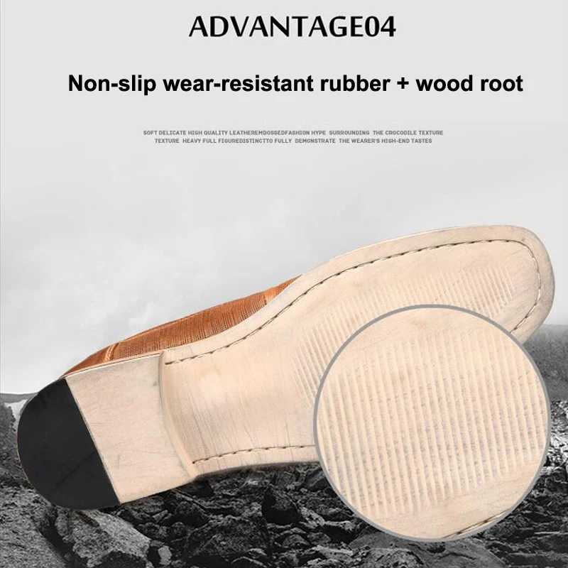 Мужские классические туфли ZFTL коровья кожа на шнуровке деловая обувь модные