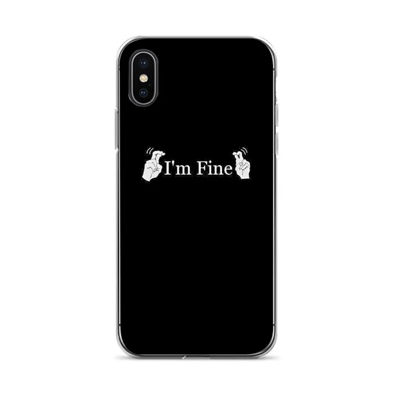 Капа смешные слова красивые аксессуары типа сделай сам для телефона чехол Apple iphone