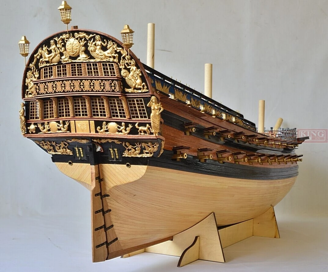 2014 версия флагманского флагмана Питера Great ingermanland 1715l 1/50 scale Парусный Корабль из